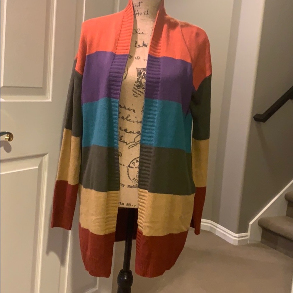 Sweet Claire striped sweater with pockets